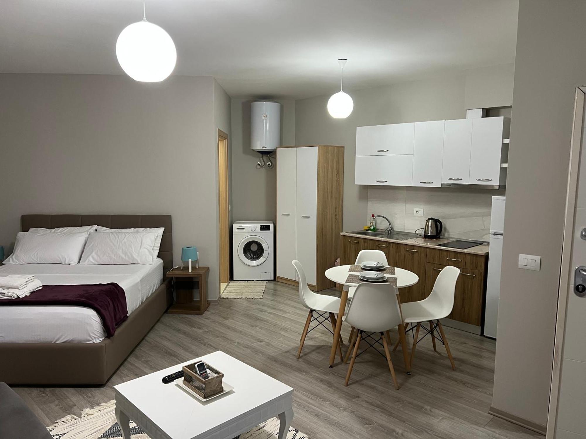 Apartamente Oslo Вльора Екстер'єр фото